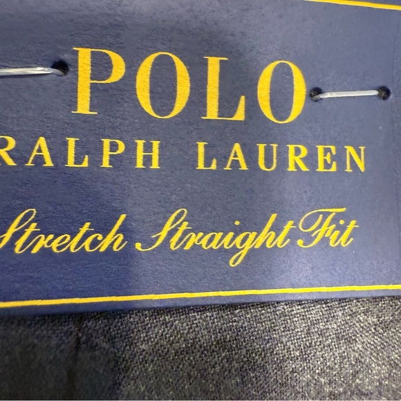 Polo Ralph Lauren Stretch Straight Fit Mens Pants Dark Gray Sz 42 X 32 NWT - Picture 3 of 10